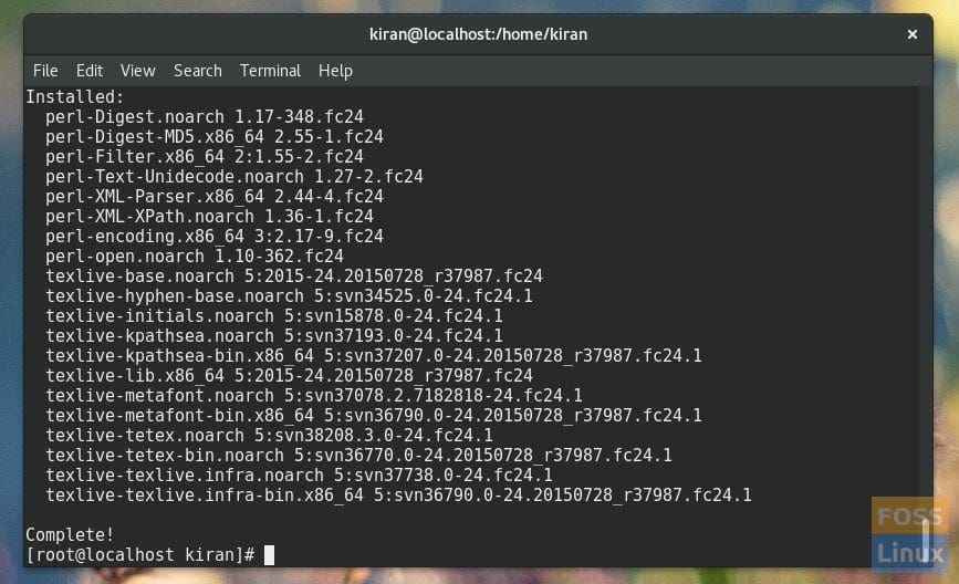 Fonts Installation Successful
