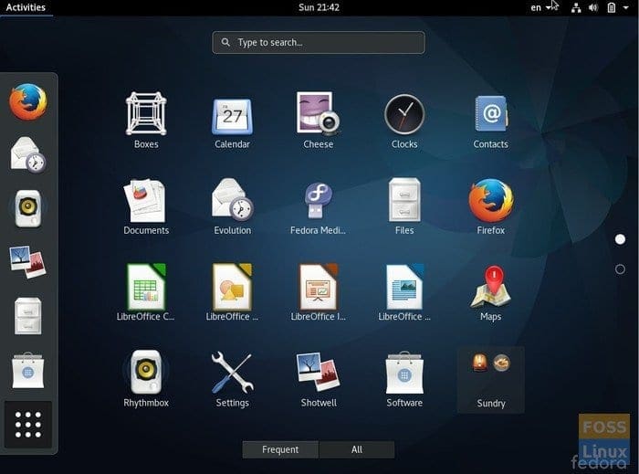 GNOME 3.22 in Fedora 25 Workstation