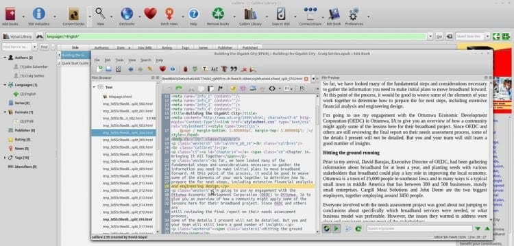 Calibre on Linux Mint