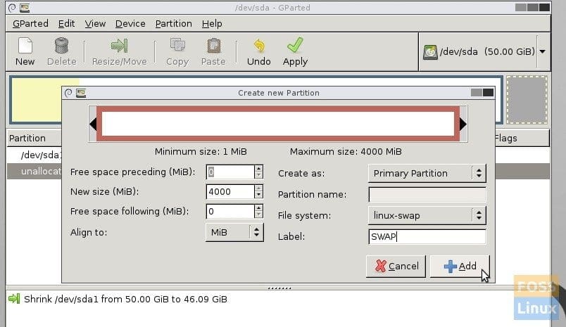 SWAP Partition