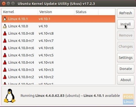 Ubuntu Kernel Upgrade Utility