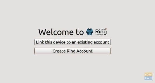 Creating Ring Account