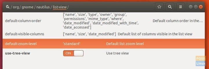 Enable Tree View