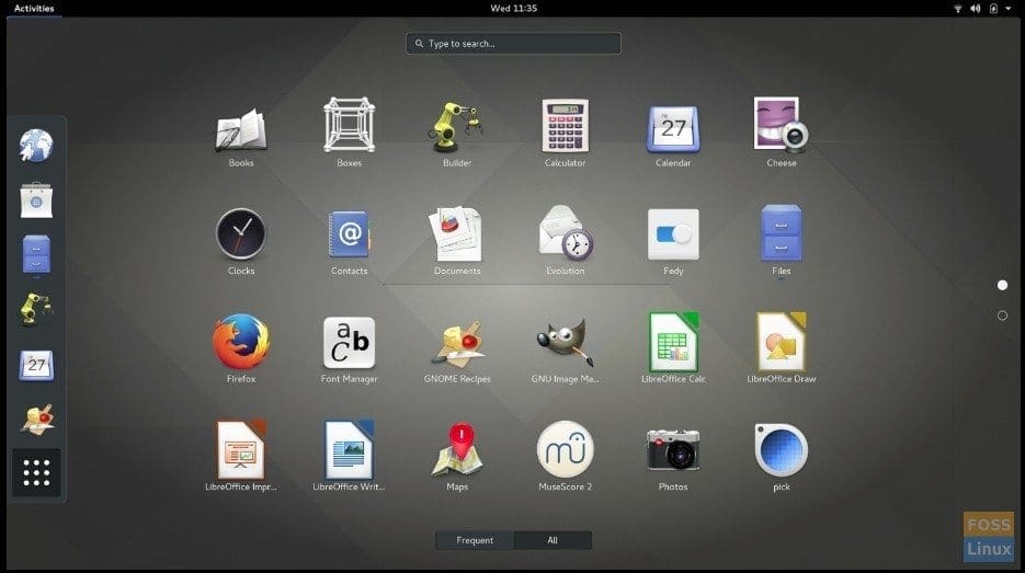 GNOME 3.28 launch