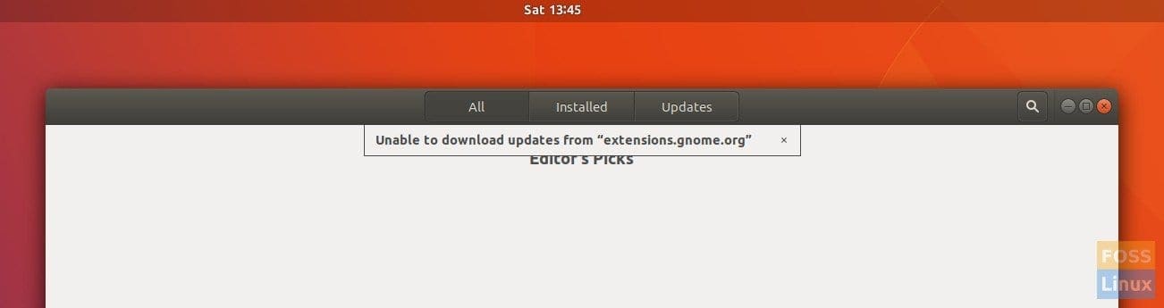 Ubuntu 17.10 Software Center Not Loading Issue