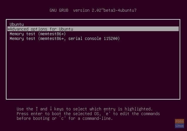 GRUB Bootloader