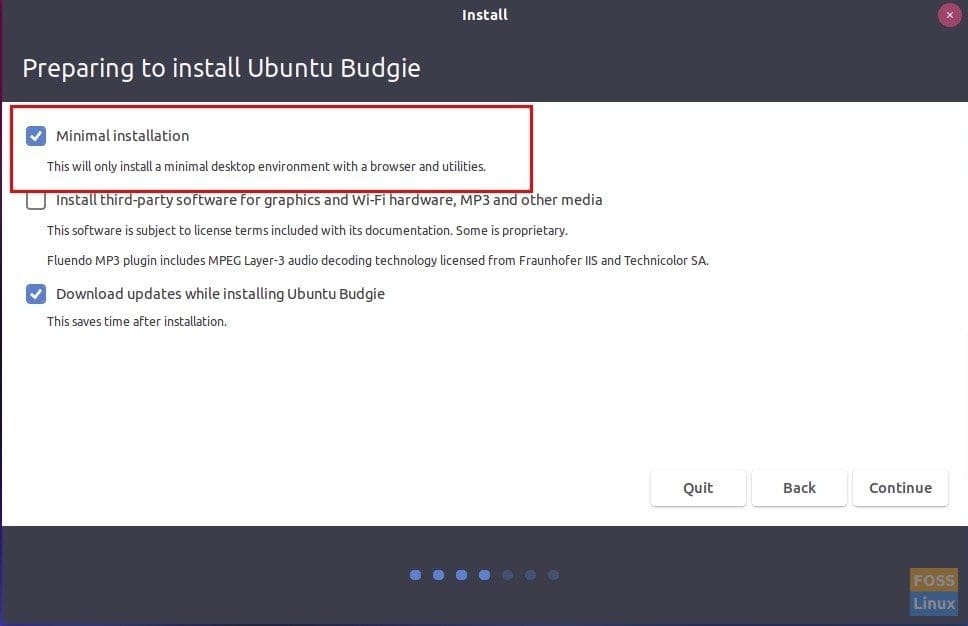 Minimal Installation Option in Ubuntu 18.04 LTS