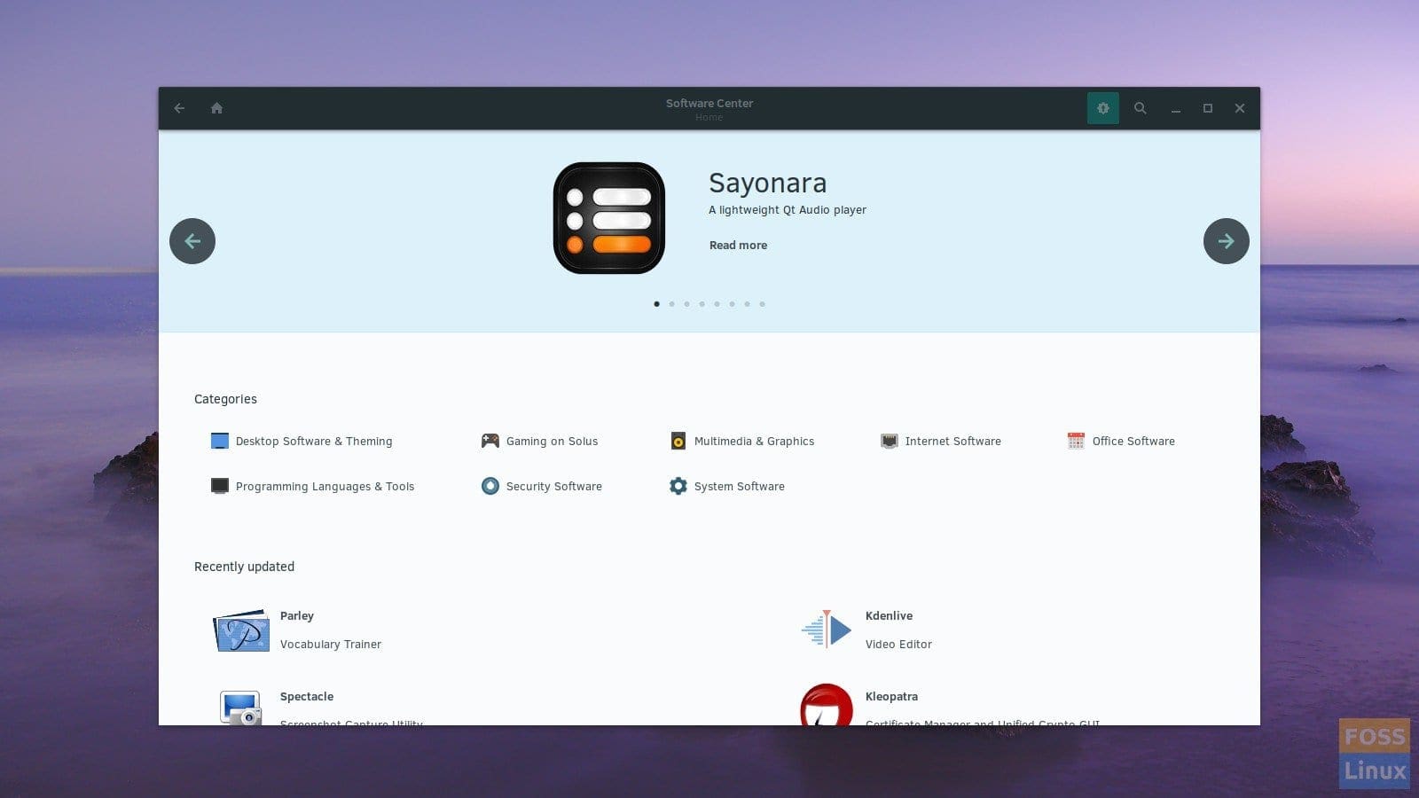 Upcoming Redesigned Solus Software Center