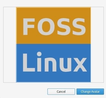 Change Avatar