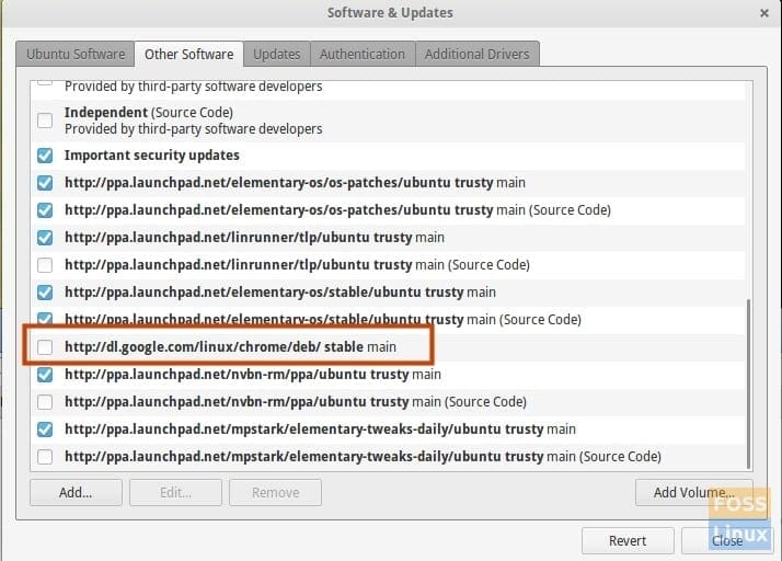 Software Update - elementary OS