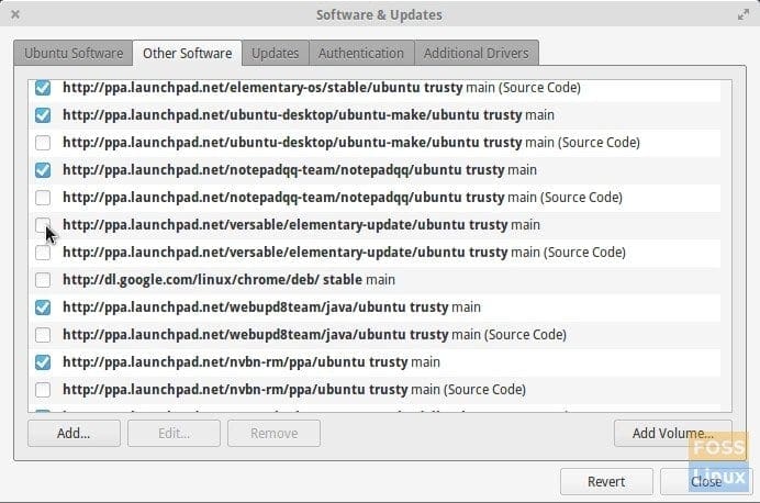 Software & Updates