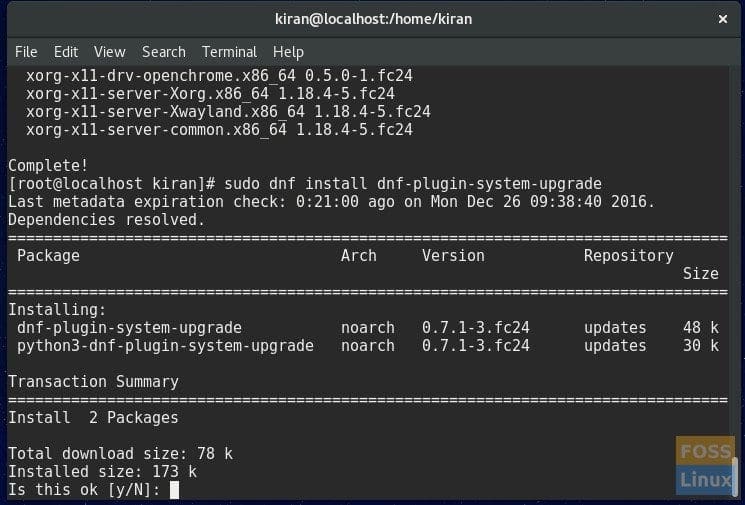 DNF Plugin installation