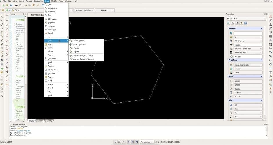 DraftSight for Linux is the best free alternative to AutoCAD