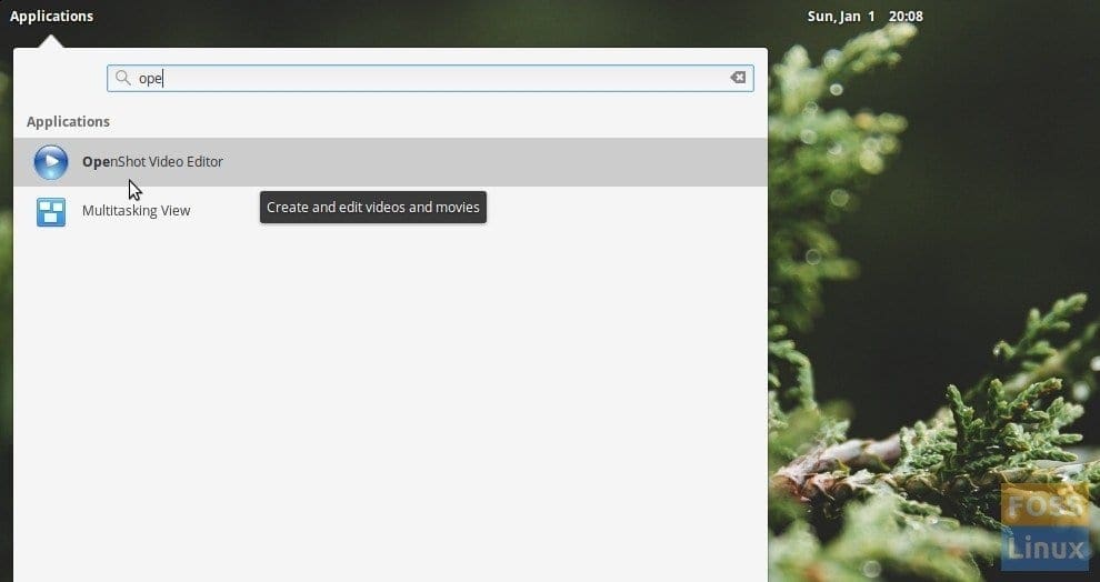 OpenShot in elementary OS Loki