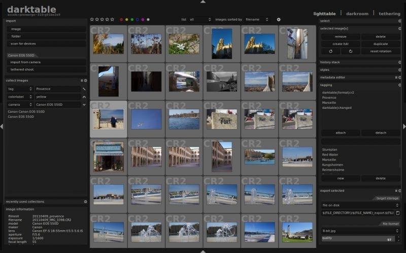 Darktable