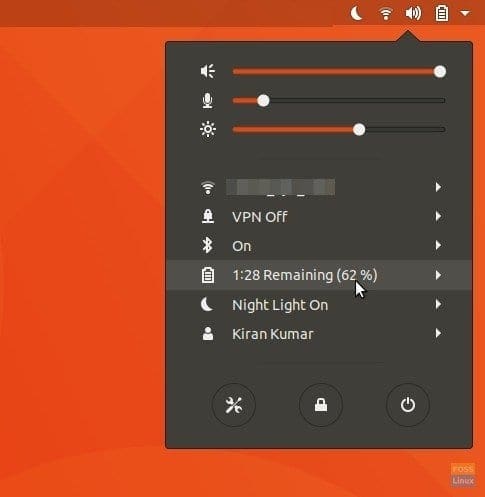 Battery Life Percentage