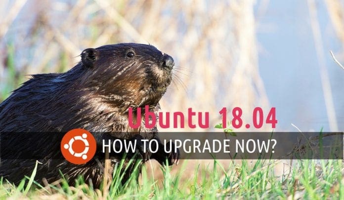 Upgrade to Ubuntu 18.04 now Upgrade to Ubuntu 18.04 now