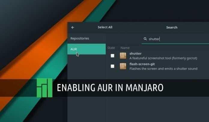 Enabling AUR in Manjaro Enabling AUR in Manjaro