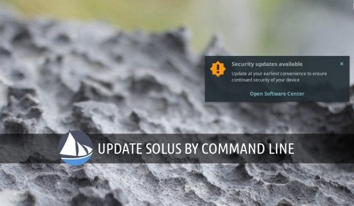 solus command line update solus command line update