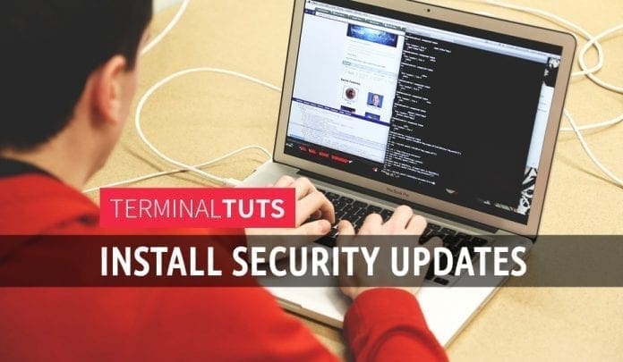 Installing security updates only Installing security updates only
