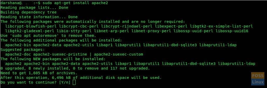 Install Apache