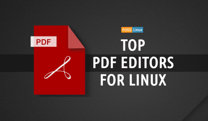 PDF EDITORS LINUX PDF EDITORS LINUX