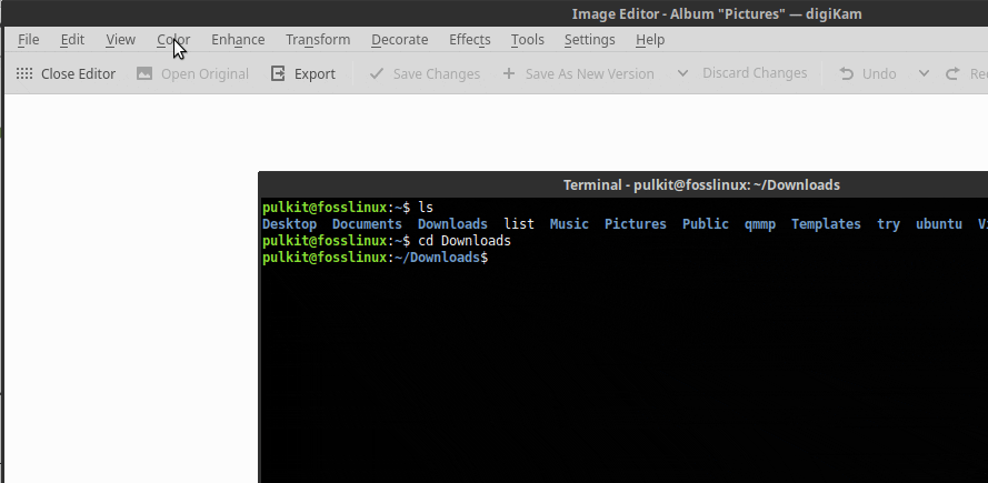digiKam image editor