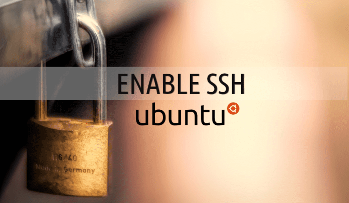 enable ssh ubuntu enable ssh ubuntu
