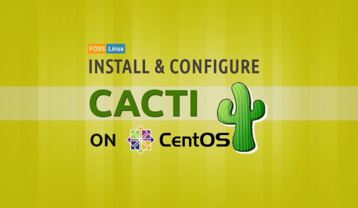 install and configure cacti on centos install and configure cacti on centos