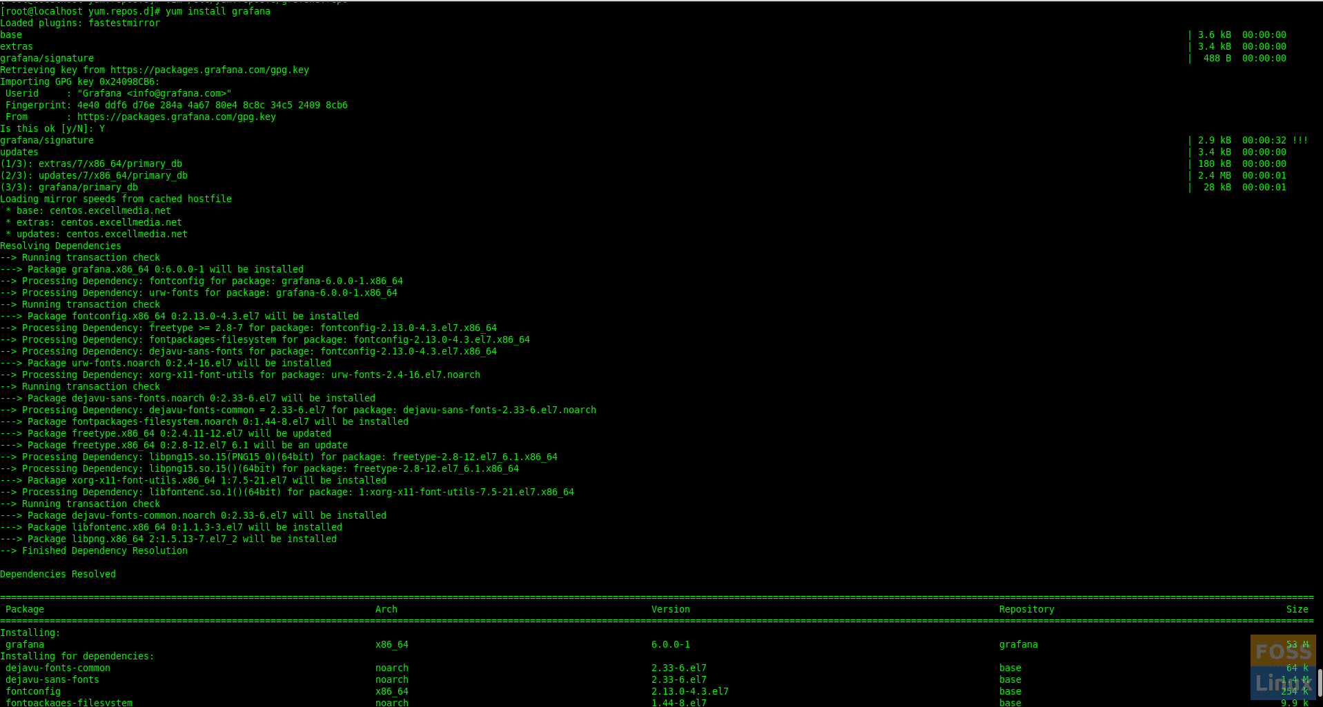 Install Grafana