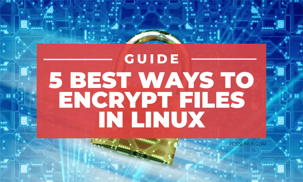 how to encrypt password file in linux