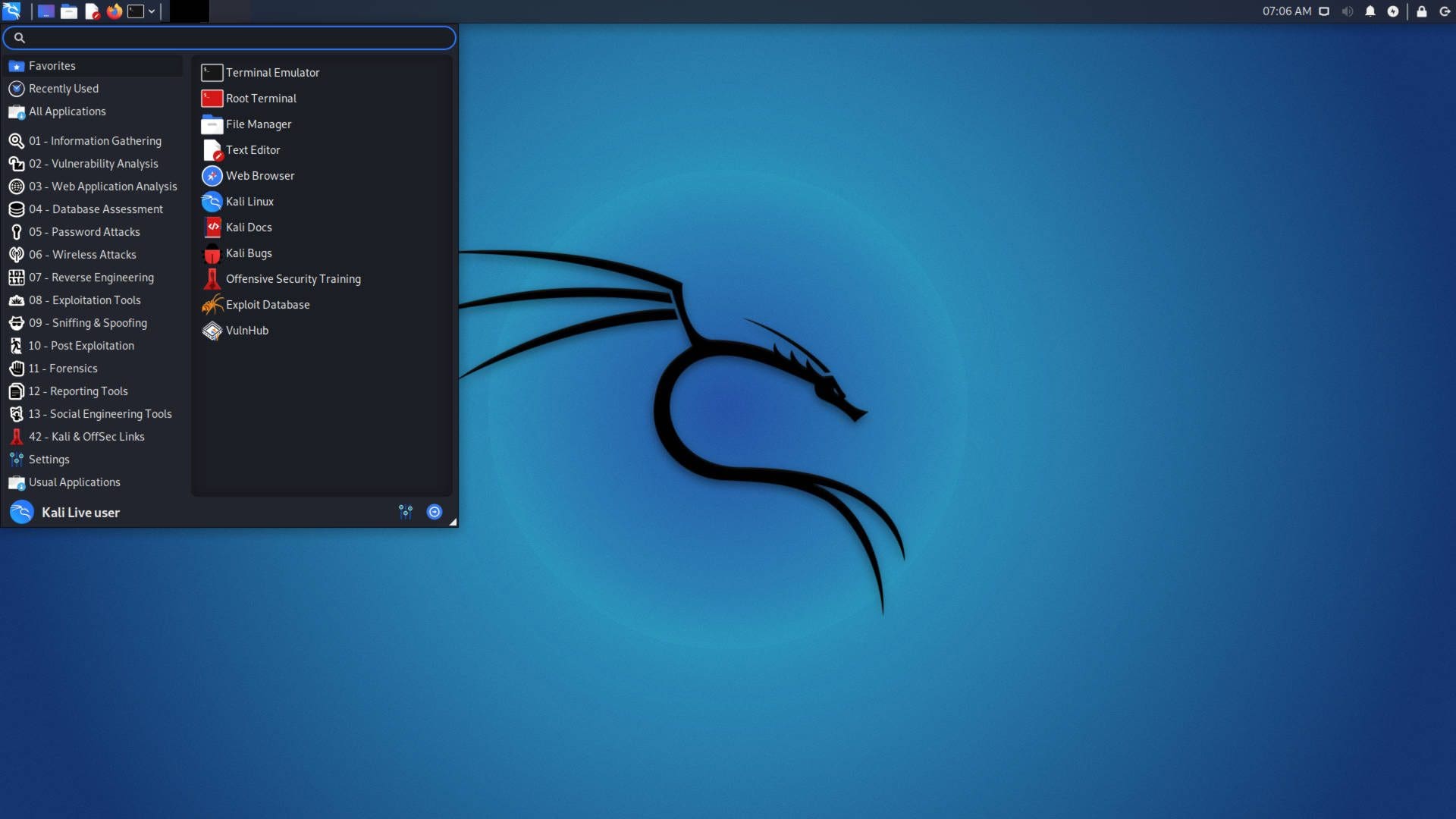 kali linux how to use