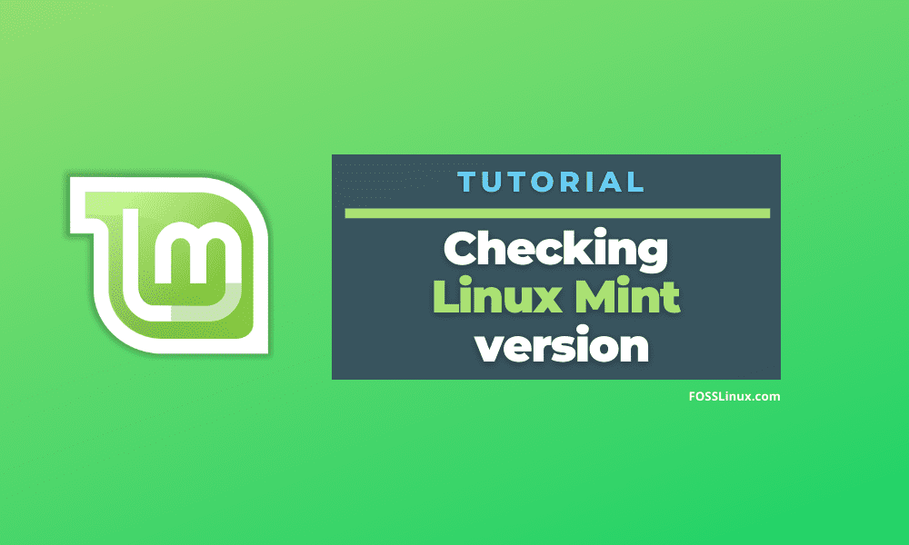 check version of linux mint