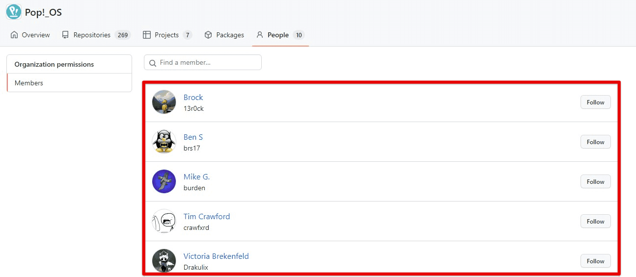 Pop!_OS core development team