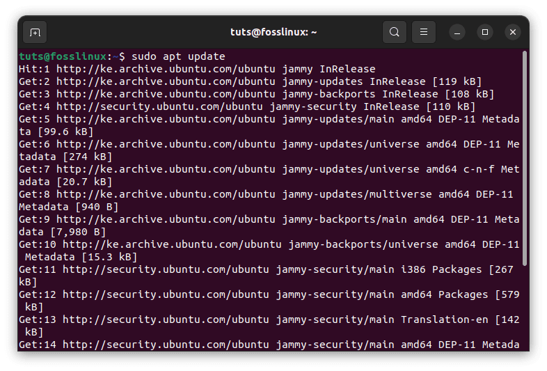 update system resources